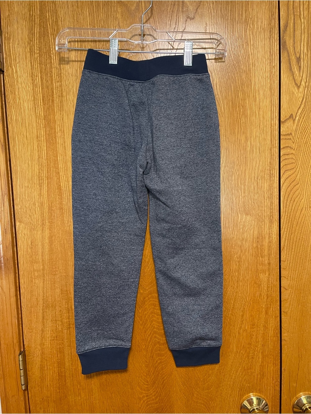Athletic Works Gray Sweatpants with Black Waistband & Cuffs